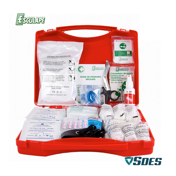 Trousse de secours 1 à 5 personnes SaveBox Mini - SDES